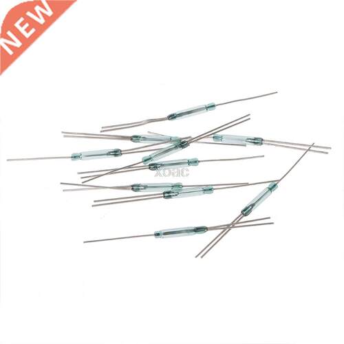 10Pcs 2.5X14mm 4W 3 Pin Glass Reed Relay Magnetic Switches N