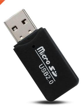 2PCS USB 2.0 Micro SD SDHC TF Memory Card Reader Mini Adapte