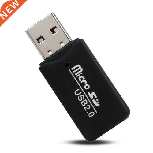 2PCS USB 2.0 Micro SD SDHC TF Memory Card Reader Mini Adapte