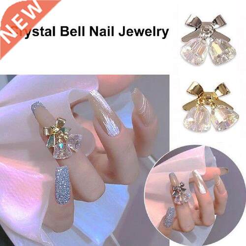 Nail Bell Decor Exquisite Workmanship Bow-knot Transparent