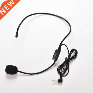 3.5mm Microphone Headset Studio Conference Guide Speech Spea