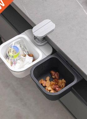 Hanging Garbage Can Clip On Countertop Waste Bin with Trash