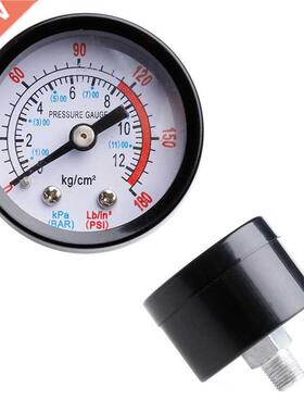 Air Compressor Pneumatic Hydraulic Fluid Pressure Gauge 0-12