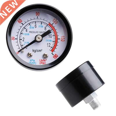 Air Compressor Pneumatic Hydraulic Fluid Pressure Gauge 0-12
