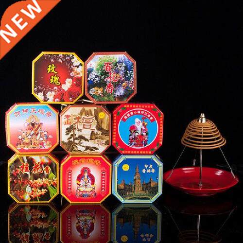Jasmine Rose Sandalwood Plate Incense 12 hours Air