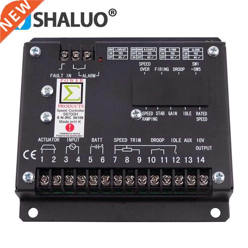 Speed Controller S6700H Power Generator govornor adjust die