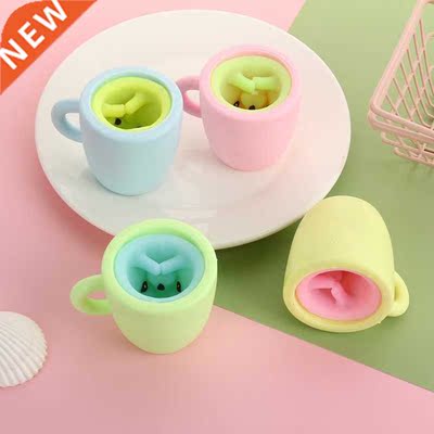 1 Pc Sress Anxiety Relief Mug Cup Squeeze Evil Squirrel Cup