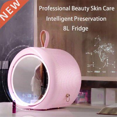 8L Beauty Mini Fridge Touch Screen Temperature Display With