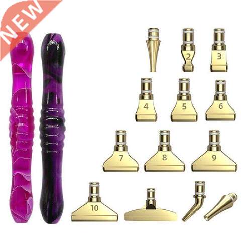 Diamond Point Drill Pen Tool Stainless Steel Gold Point