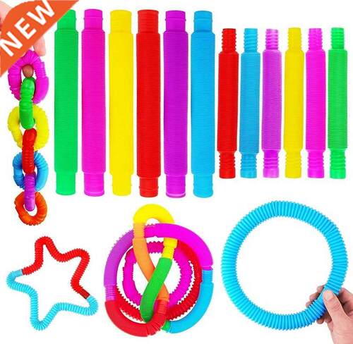 12pc Mn Pop Tubes Sensory Toy For Adult Sress Releve Toys