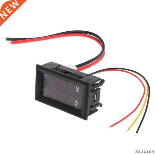 DC 0-100V 10A LED Voltmeter meter Voltage P Power Car Mo