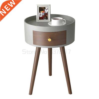 Classic minimali bedroom nightand round super narrow