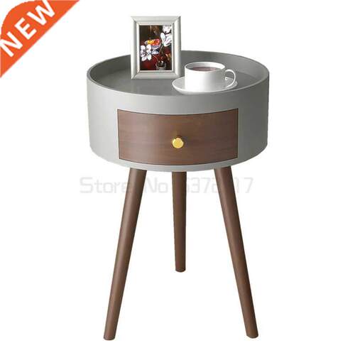 Classic minimali bedroom nightand round super narrow