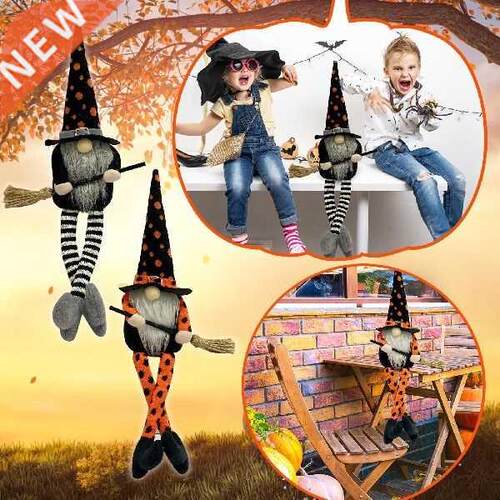Halloween Gnome h Table Decorations Table Decor Faceless