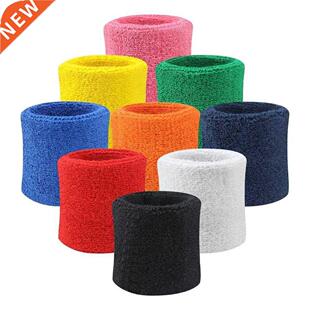 2pcs Sweatbands Wristband Tennis Squa Badminton Gym Footba