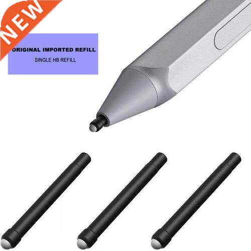 3PCS Pen Tips Refill Fine Rubber Pencil Nib Tip Replacement