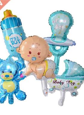 Baby Boy Balloons Set Baby Shower Birthday Party Decorations