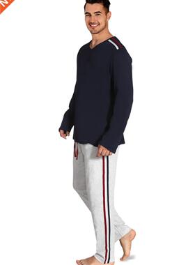 Men 'S Pajama Set Soft Comfortable Spring Autumn Winter