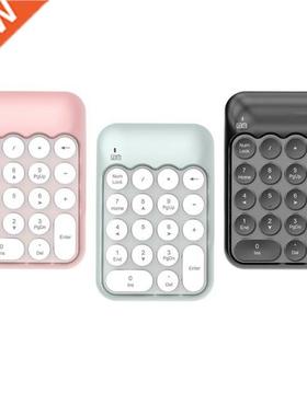 2.4G Number Pad Portable Wireless 18-Key Numeric Keypad Keyb