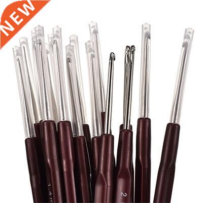 1pc Crochet Hooks with Plastic Handle High Quality Micro