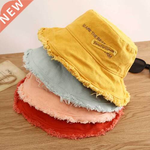 Faion Women Cotton Bucket Hats Female Summer Autumn Sunscr