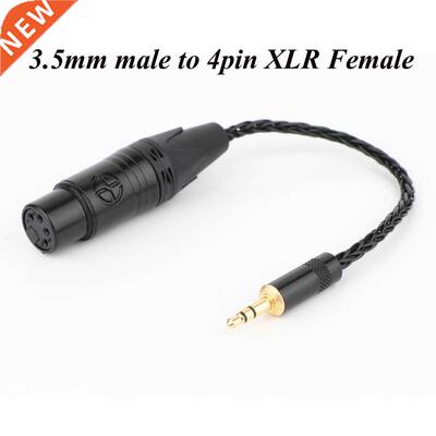 3.5mm Trrs Balanced Male to 4 pin XLR Balanced Female Headp