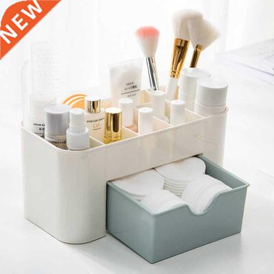 Acrylic Plastic Makeup Organizer Storage Box with Drawer Cot