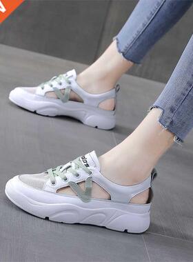 Comfortable 2022 Summer Sandals Women Mesh Casual Platform T