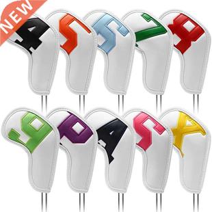 Golf iron covers golf club head covers of various colors and