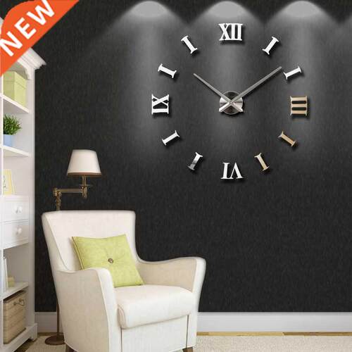 2018 New Home decoration big 27/47inch mirror wall clock mod