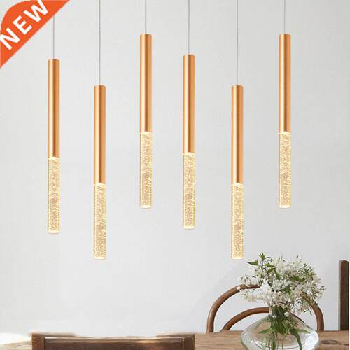 Modern Minimalist Acrylic LED Pendant Lamp Bar Cafe Kitchen