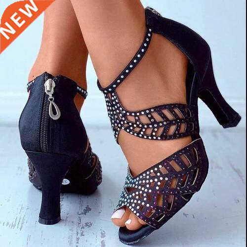 2022 Sandals Women Peep Toe Gladiator Ladies Hollow Out High