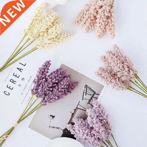 Grain Ears Artificial Flower Fake Bouquet for Living Room