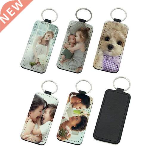 Free Shipping 20pcs Blank Sublimation Leather Pendant Tags K