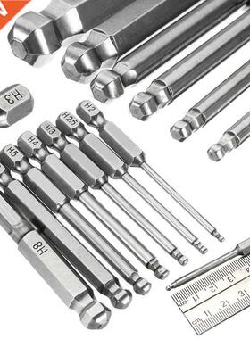 7PCS Electric Screwdriver Bit Set Bits Hex Shank Steel For B