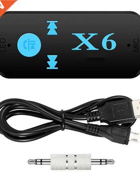 luetooth Mini Adapter Receiver 3.5mm Jack Car AUX Audio Han