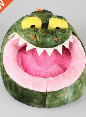 Winter Warm Crocodile Shape Style Lovely Soft Suitable Pet