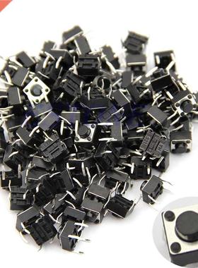 100pcs 6x6x5mm 4pin Tactile Push Button Switch Momentary Tac
