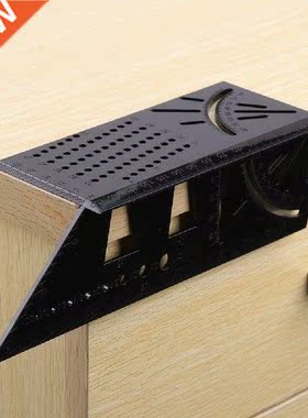 Woodworking scribe measuring tool with gauge ruler 45+90