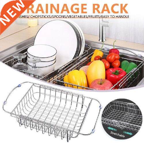 Expandable Dish Drying Rack Over Sink Dish Rack Shelf with
