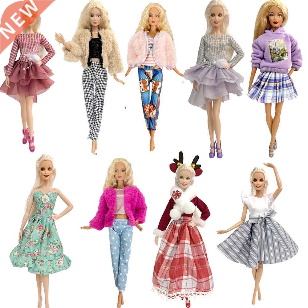 NK1 Pcs Fashion Dress Outfit Casual Wear Shirt Party Skirt图片