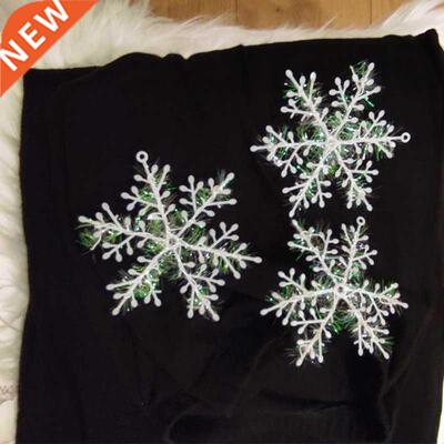 30Pcs Christmas White Snowflake Decor For home Hanging Penda