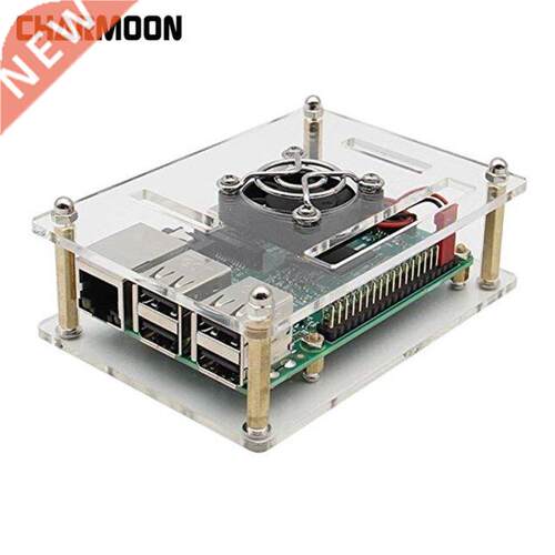Raspberry Pi 3 Case Acrylic Enclosure Shell Cover with Cooli