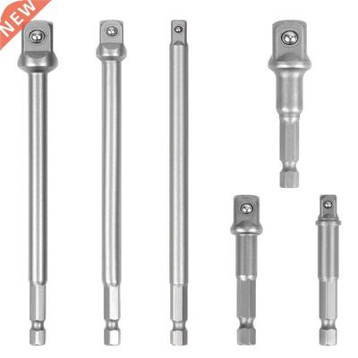6Pcs 6'' & 3'' Impact Grade Socket Adapter Set 1/4'' 3/8