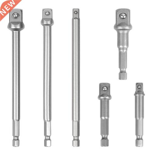6Pcs 6'' & 3'' Impact Grade Socket Adapter Set 1/4'' 3/8