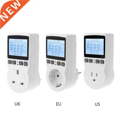 Digital Power Meter Socket Meter Current Voltage Watt Electr