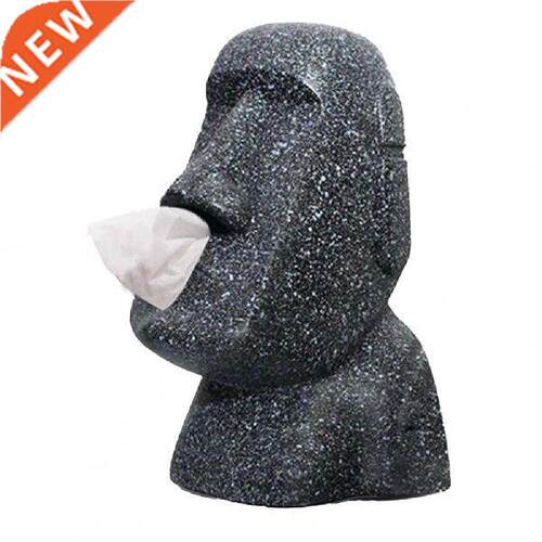 Retro Creative Face Funny Tissue Box Home Office Kitchen
