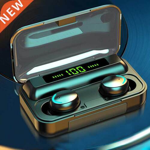 TWS Bluetooth Wireless Earphones Earphone 2200mAh Charging