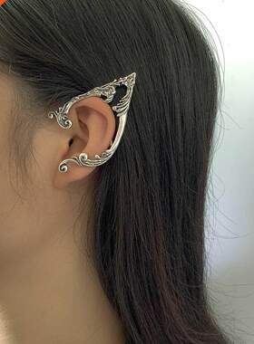 Punk Fairy Ear Cuff Earring Dark Elf Ear Clip No Piercing Ea