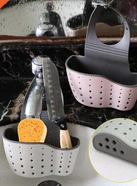 Sponge Holder Bag Drying Rack Kitchen Sink Sponge Holder Han